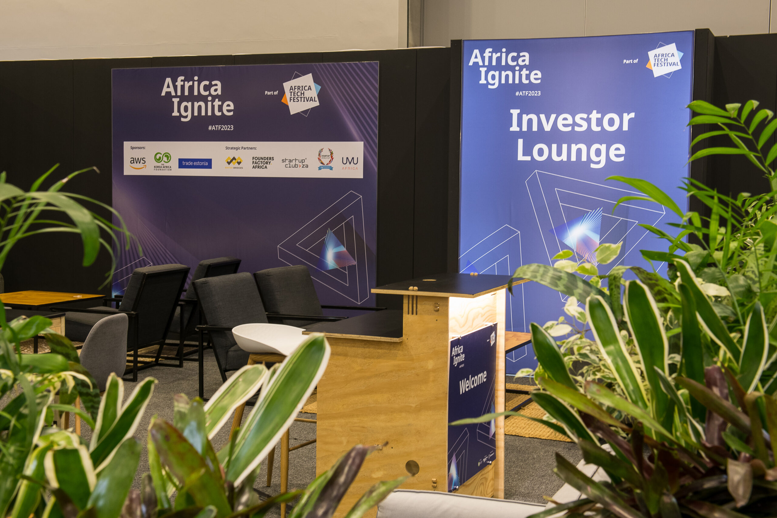 exhibition stands at AfricaCom