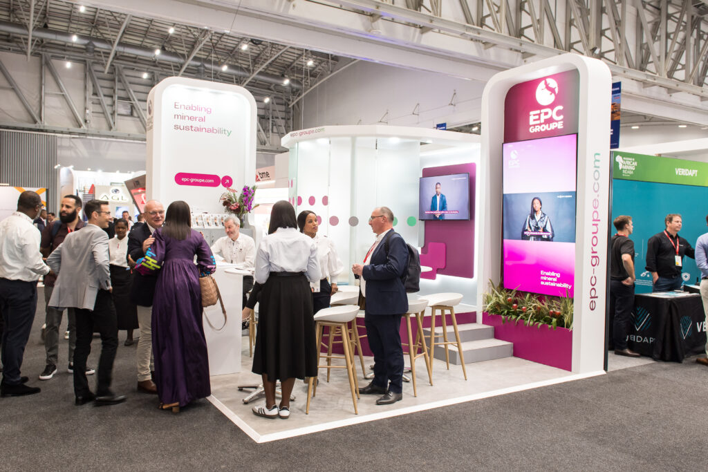 exhibition stand for EPC Groupe by jane&paul