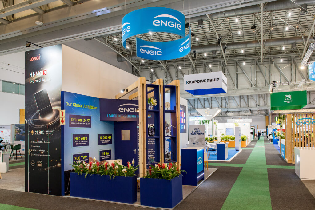 custom design and build exhibition stand by jane&paul 