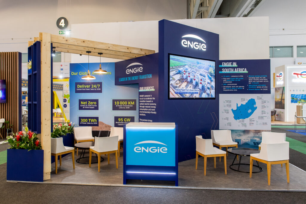 exhibition stand for Engie by jane&paul