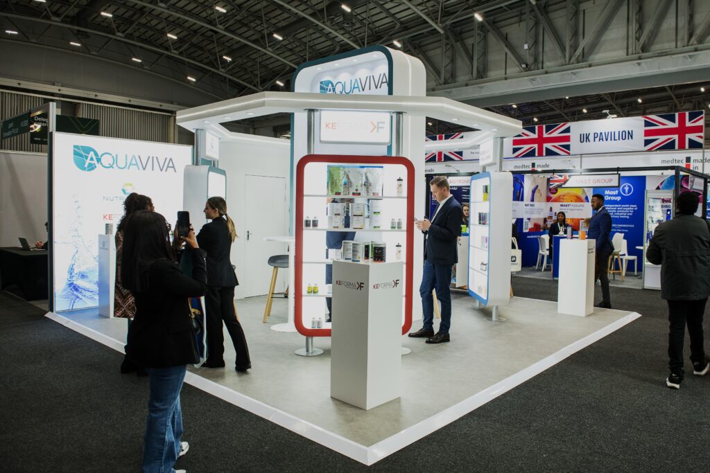 exhibition stand Siberian Health by jane&paul