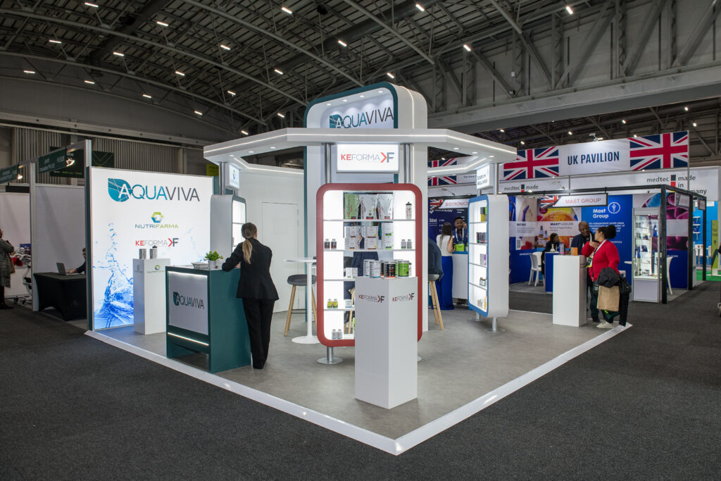 exhibition stands designed and built by jane&paul