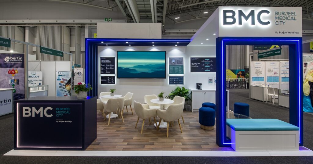 exhibition stand for BMC by jane&paul