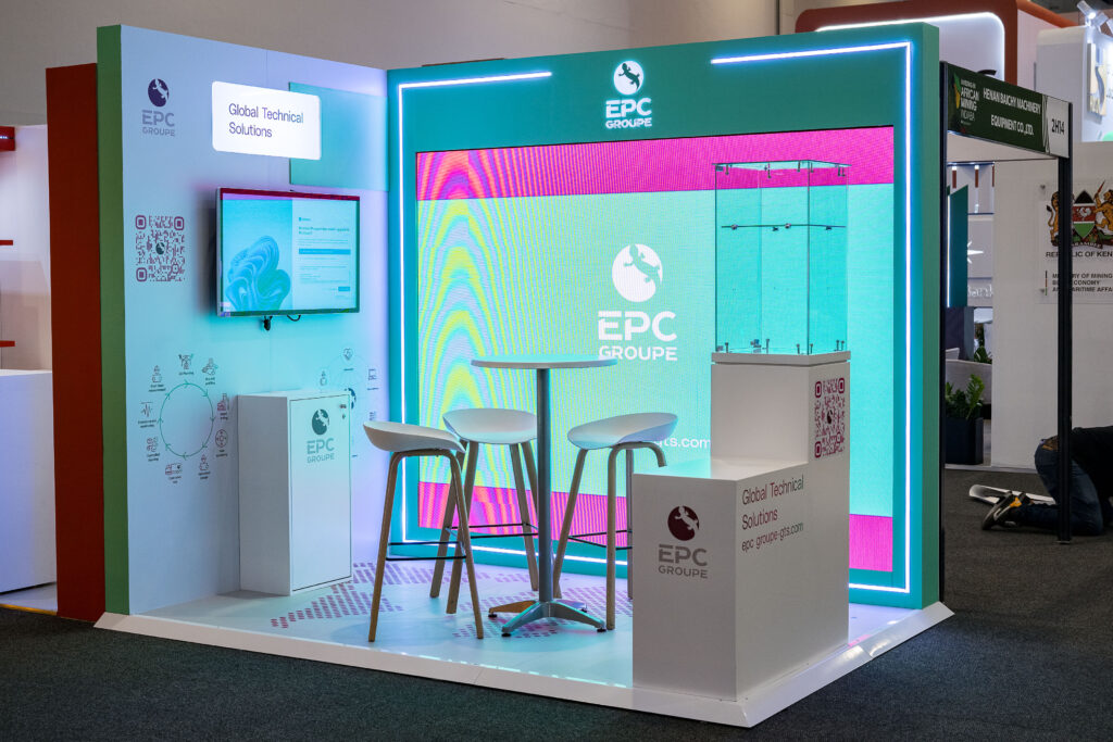 exhibition stand design and build by jane&paul