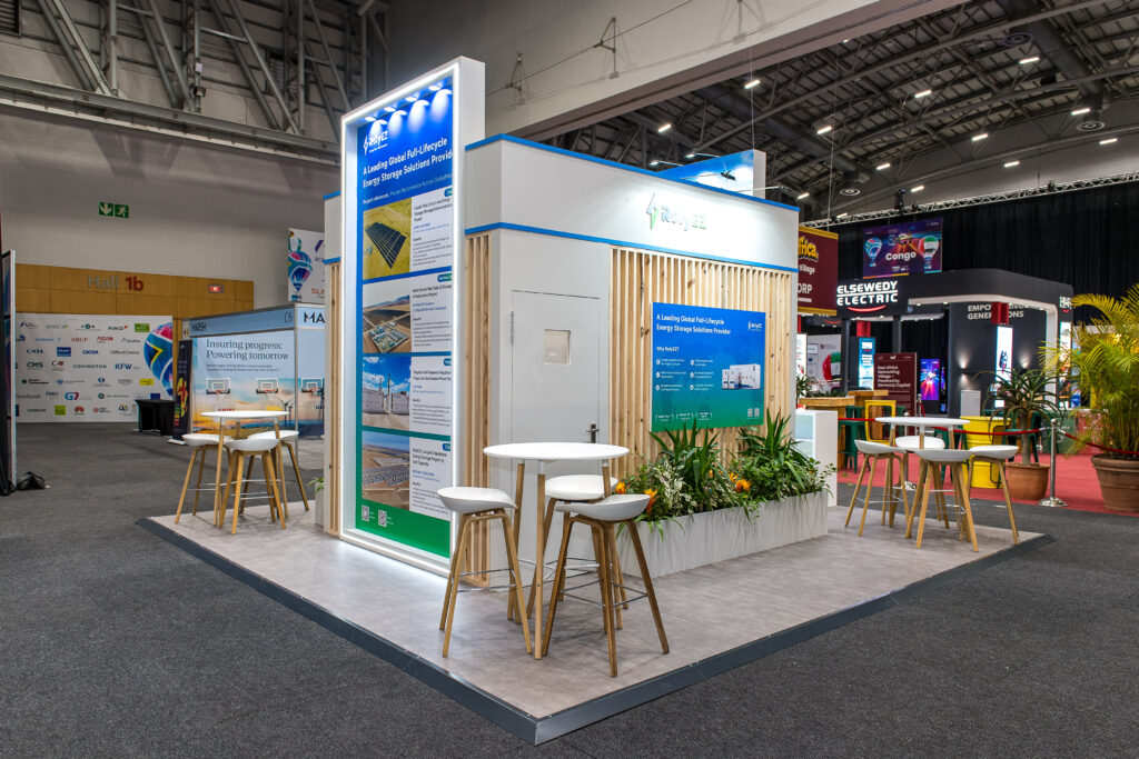 jane&paul design and build custom exhibition stand in South Africa